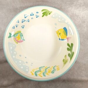 Studio Nova Barrier Reef 8"Soup/Pasta Replacement Bowl Tropical Fish Ocean Y2310